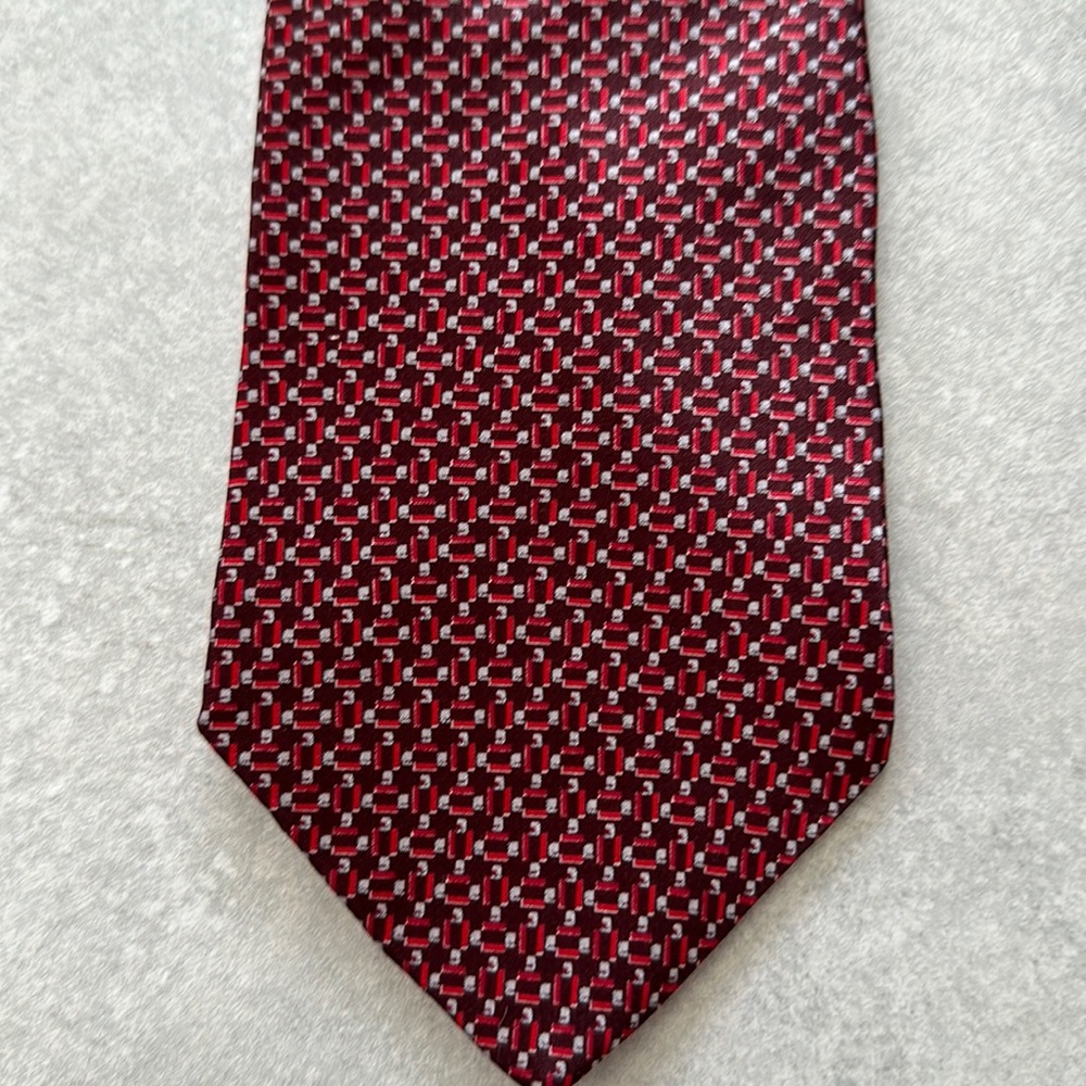 Palatina Burgundy Tie